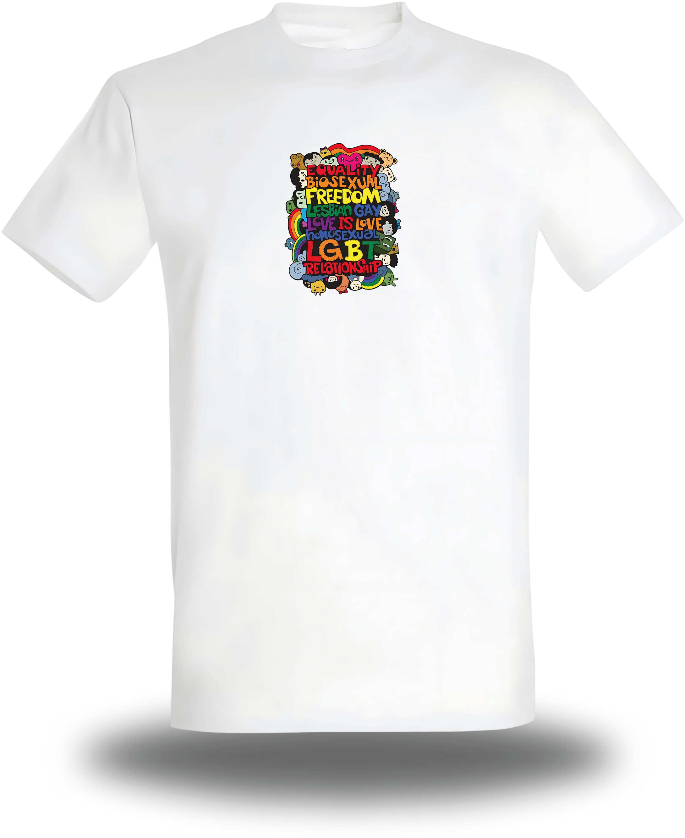 T-SHIRT LGBT - LOVE IS LOVE
